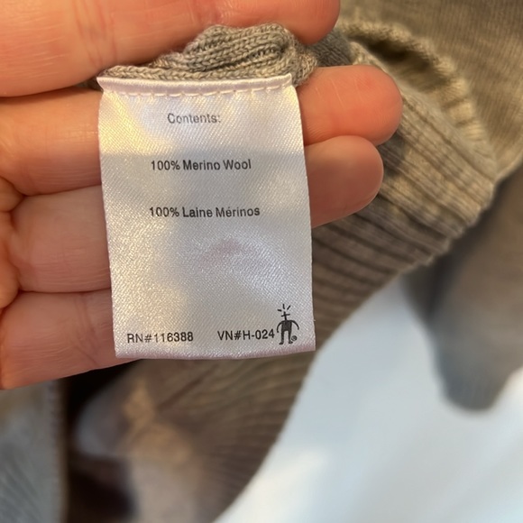 Smartwool 1/4 Zip Men’s Pullover Sweater FLAWED - Picture 10 of 13